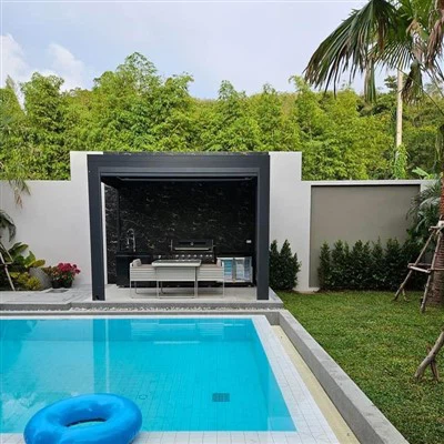 ایلومینیم لوورڈ پرگوولا